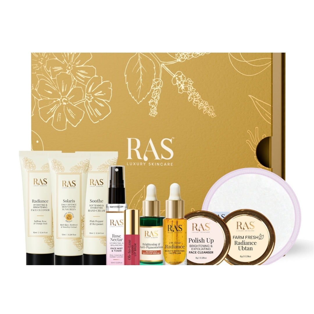 Complete Radiance Giftset | 10 Piece Miniatures for Glowing Skin