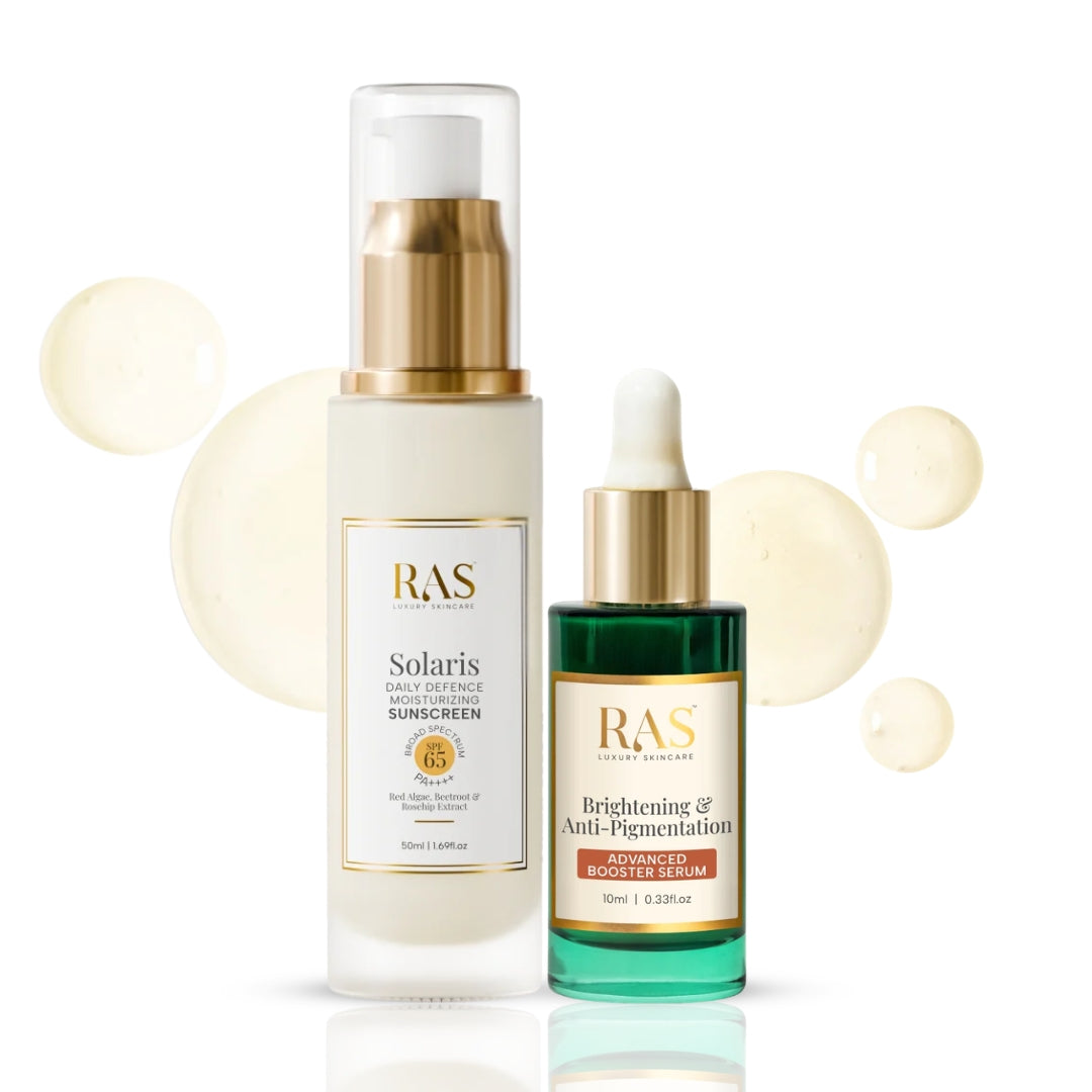Anti-Pigmentation Brightening Serum & SPF 65 Daily Defence Sunscreen Duo – Anti-Pigmentation Brightening Serum & SPF 65 Daily Defence Sunscreen Duo, image 1