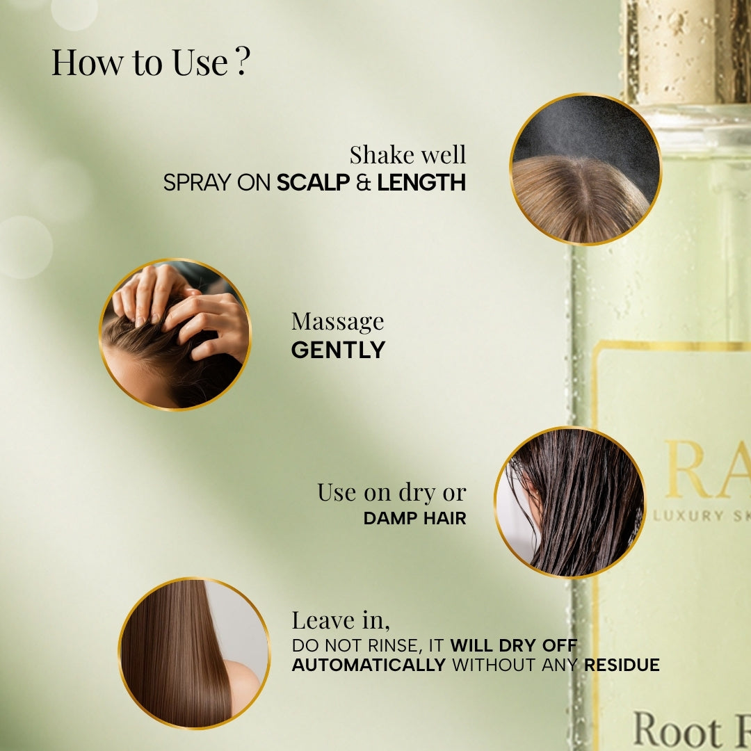 RAS Rosemary Root Strengthening & Hair Growth Spray