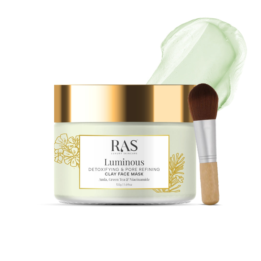 Luminous Detoxifying & Pore Refining Clay Face Mask