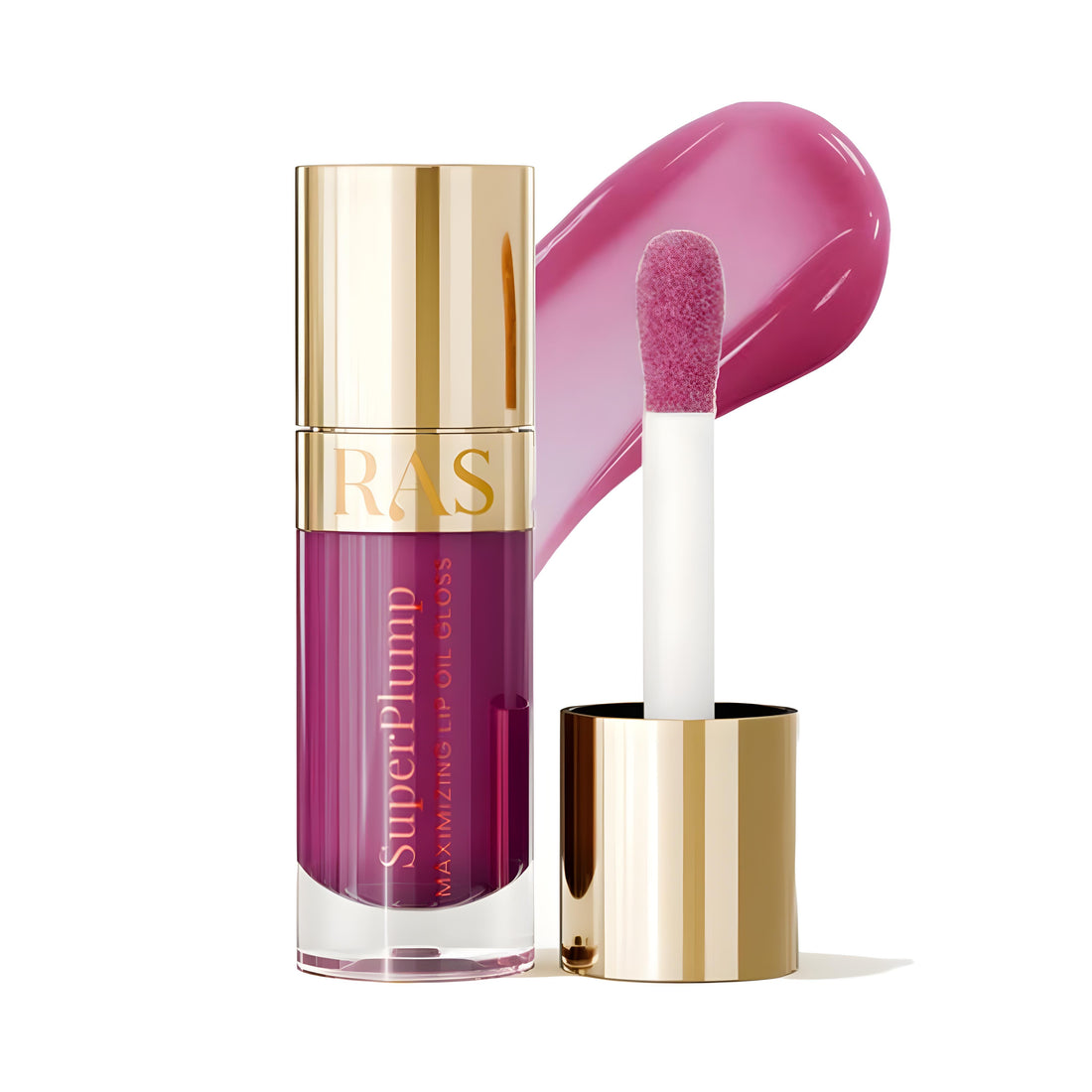 SuperPlump™ Maximizing Lip Oil Gloss - Grape Glow – SuperPlump™ Maximizing Lip Oil Gloss - Grape Glow, image 1