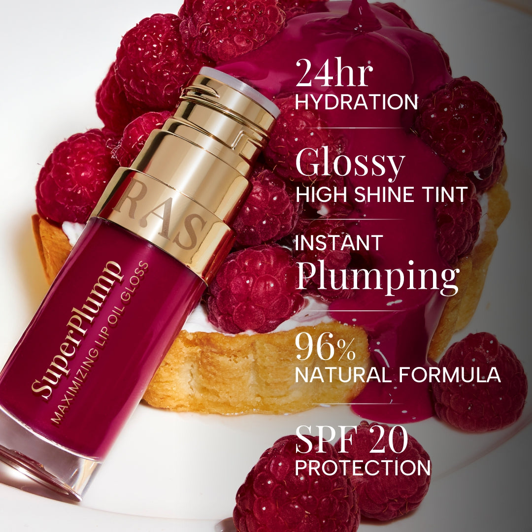 SuperPlump™ Maximizing Lip Oil Gloss – Raspberry Glow, image 3