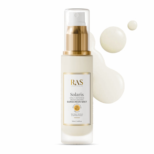 Solaris Daily Defence Sunscreen Mist with SPF 65 for Face & Body