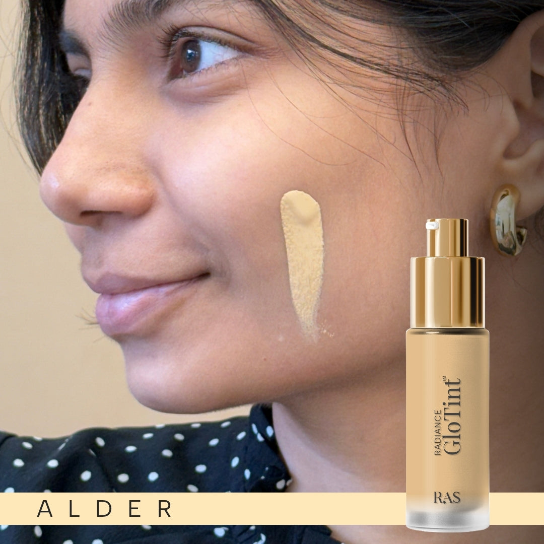 Glo-Tint Radiance Skin Perfector - Sheer Tint Foundation with SPF Protection – Alder, image 36