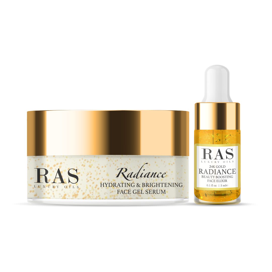 🎁 Free 24k Gold brightening duo Gel + Elixir