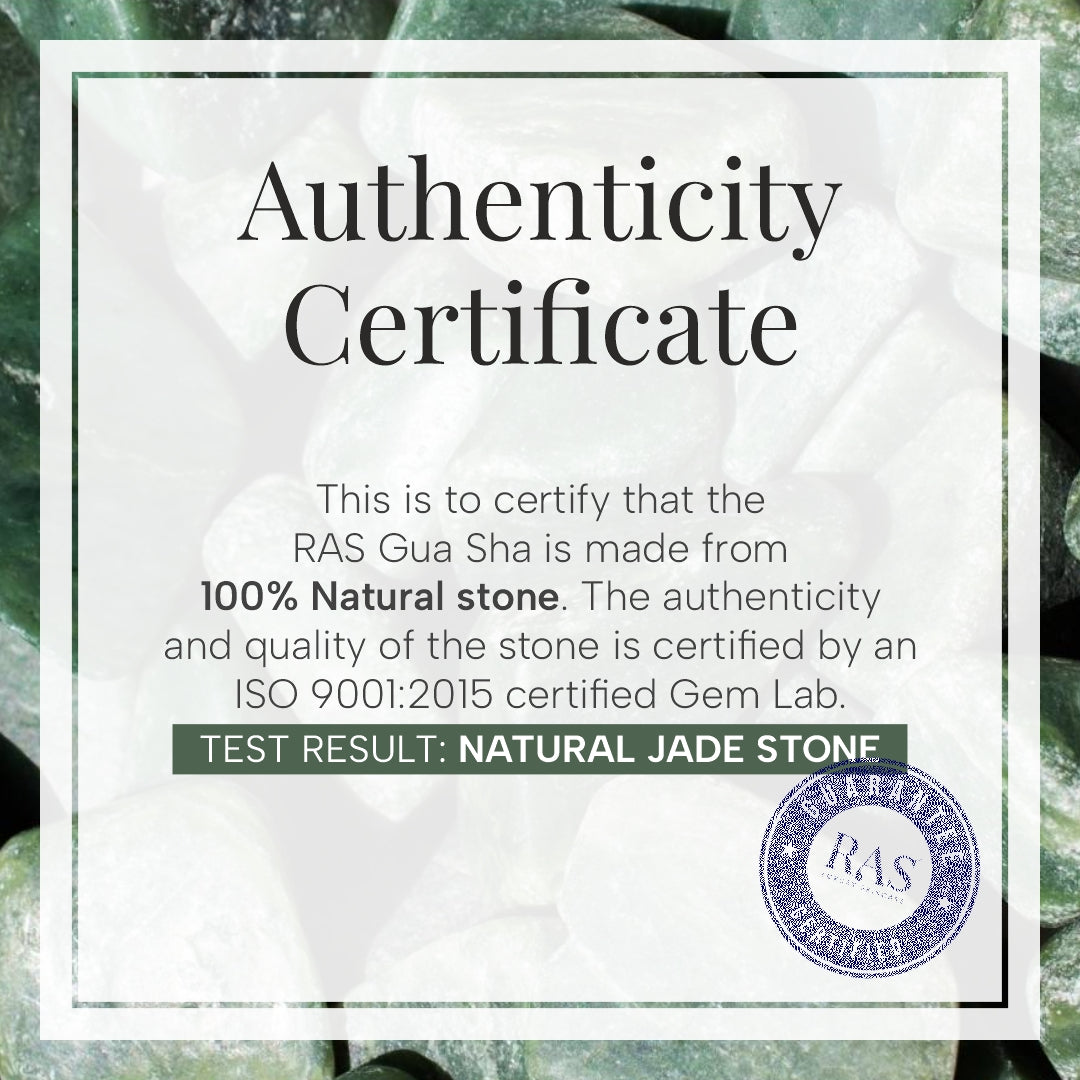 Jade Gua Sha | Face Tool for Firm and Sculpted Skin