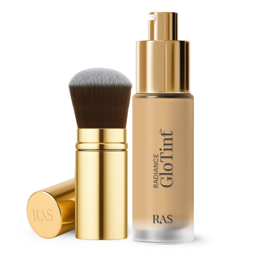 The Radiance Glo™ Perfecting Duo – Skin Tint with GloBlend Brush – Maple, image 34