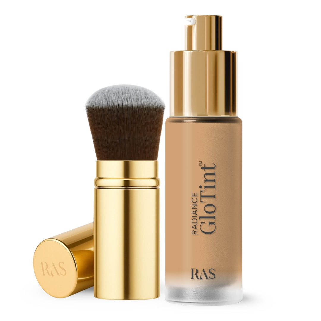 The Radiance Glo™ Perfecting Duo – Skin Tint with GloBlend Brush – Rosewood, image 56