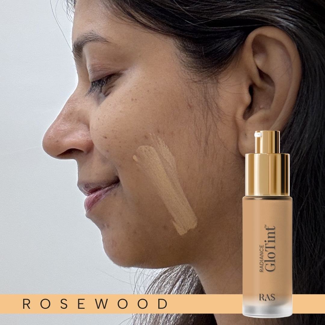 Glo-Tint Radiance Skin Perfector - Sheer Tint Foundation with SPF Protection – Rosewood, image 84
