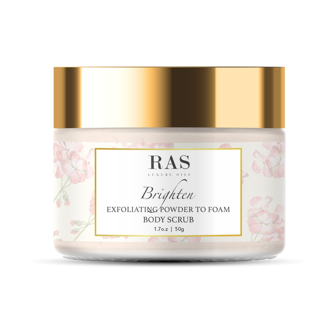 Brighten Exfoliating Powder To Foam Body Scrub – 50GM, image 9
