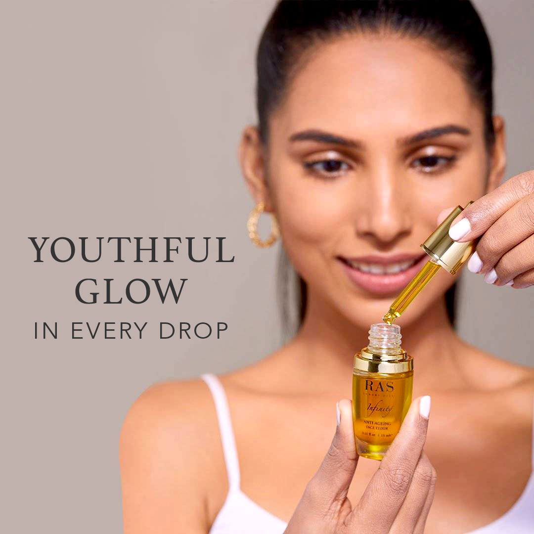 Infinity Anti-Ageing Face Elixir | With Hibiscus & Pomegranate Oil – 6ml, image 11