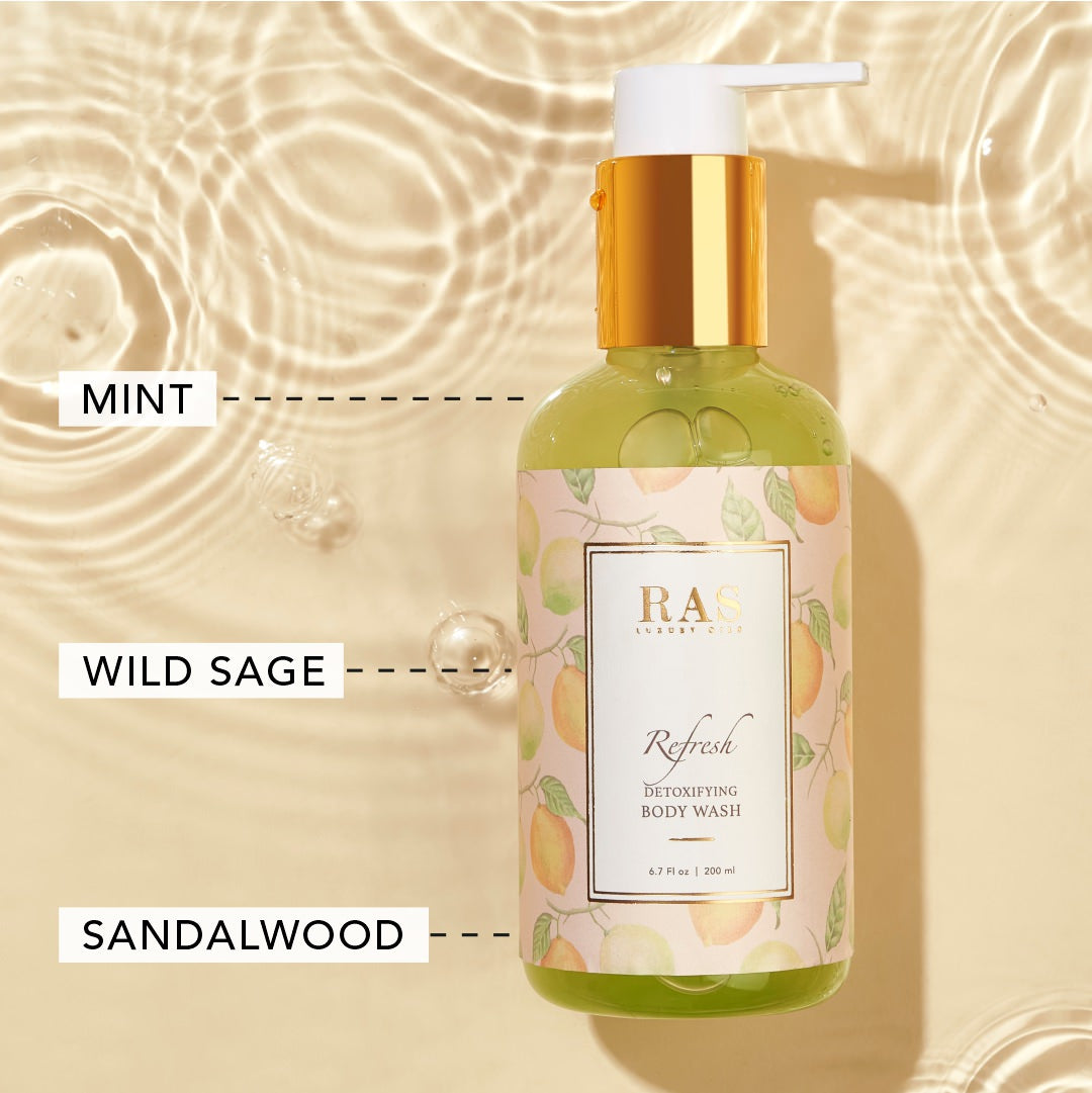 Refresh Detoxifying & Acne Reducing Body Wash