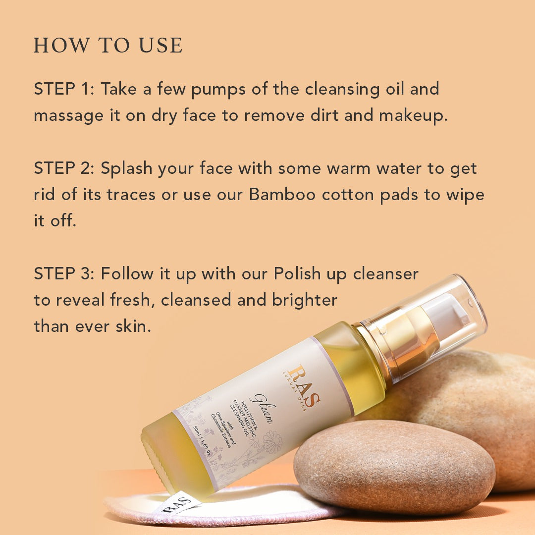 Gleam – Pollution and Makeup Melting Cleansing Oil – Combo, image 14