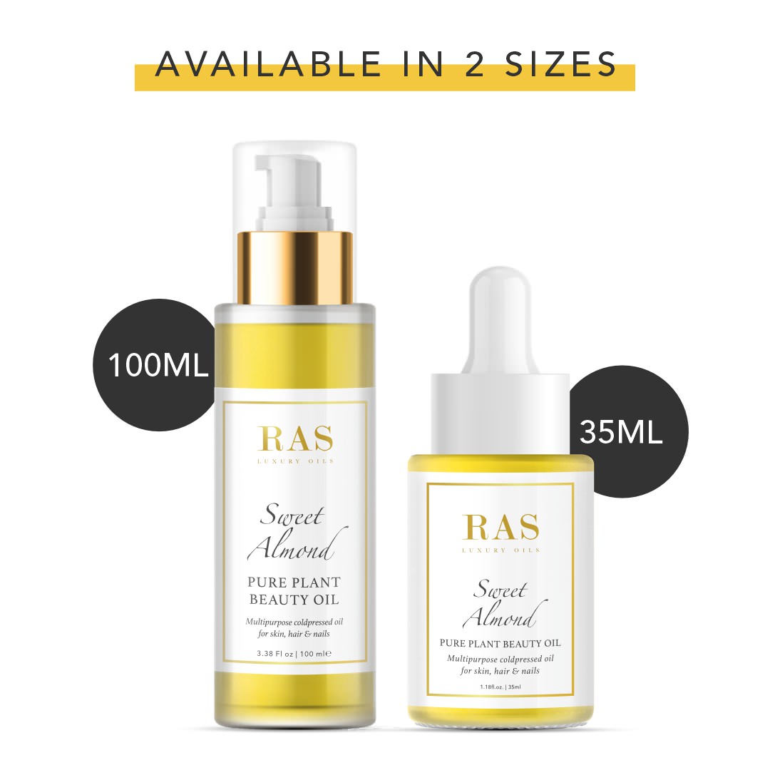 Sweet Almond Pure Plant Oil – 100ml, image 16
