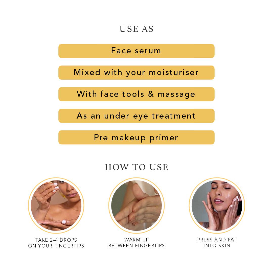 Infinity Anti-Ageing Face Elixir | With Hibiscus & Pomegranate Oil – 15ml, image 7