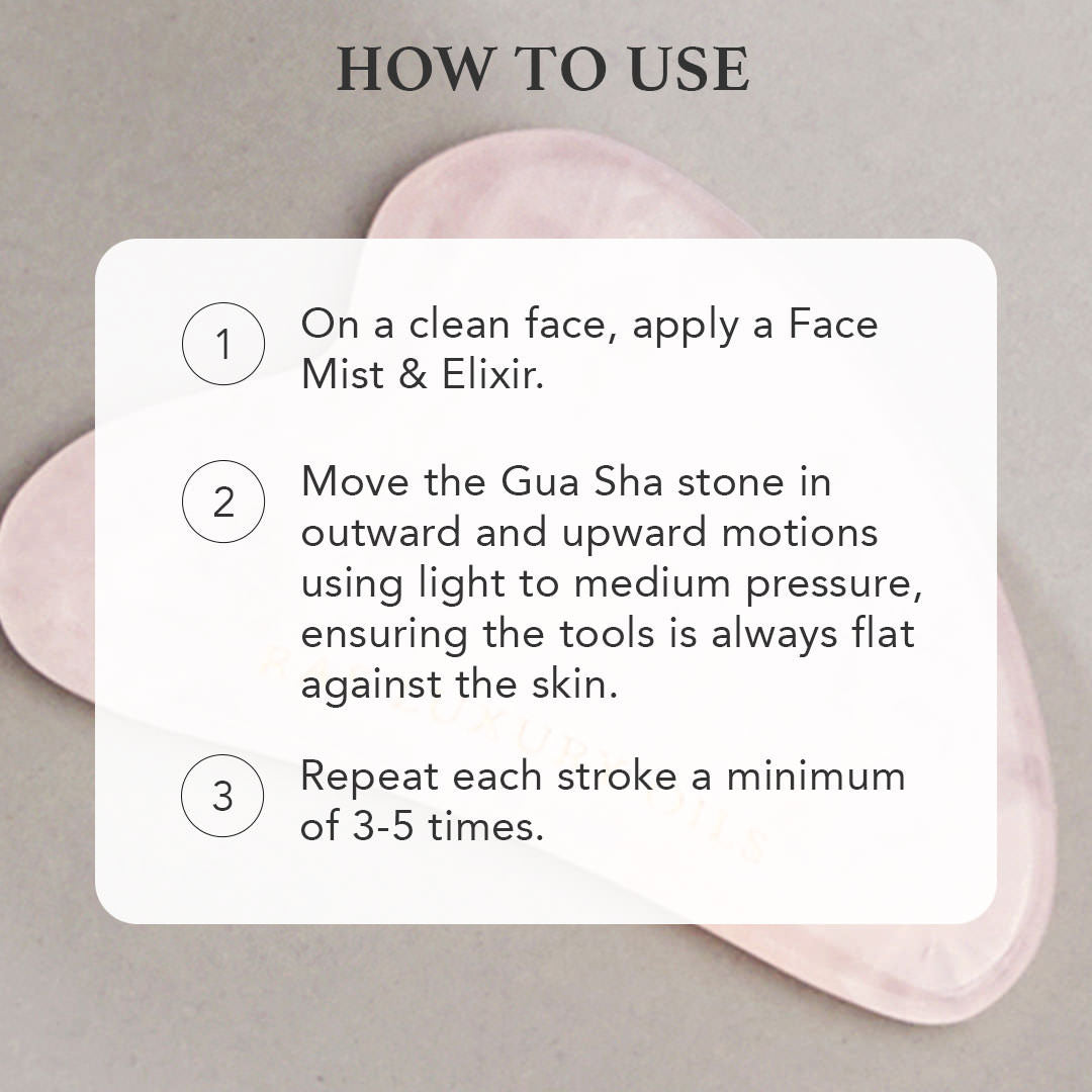 Rose Quartz Gua Sha