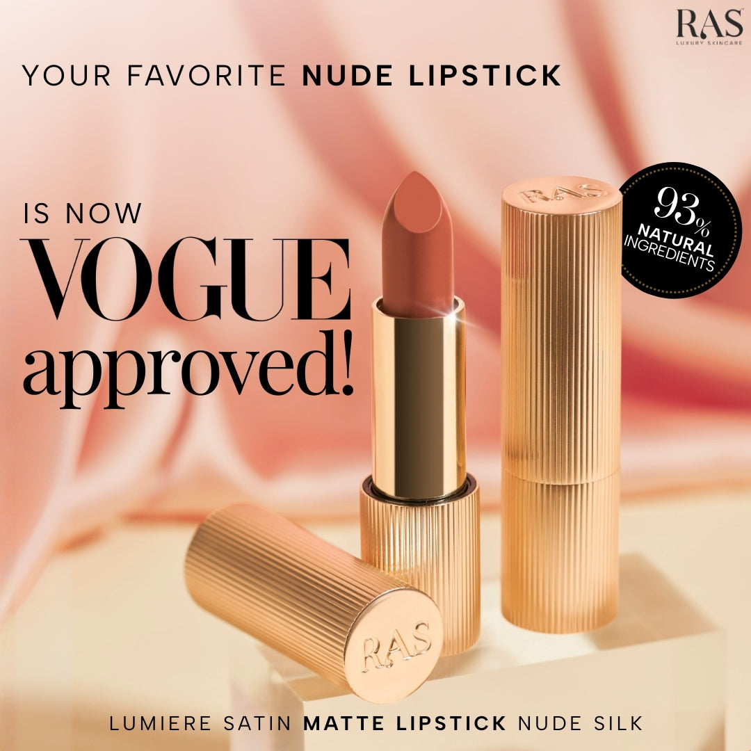 Lumiere Satin Matte Lipstick with Botanical Oils – Nude Silk, image 85