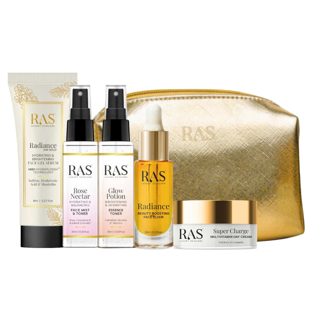 Free 5 Pc Bestsellers Kit + Golden Pouch