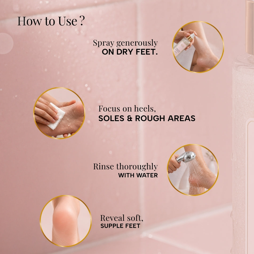 Velvet Feet Exfoliating Foot Facial Mist