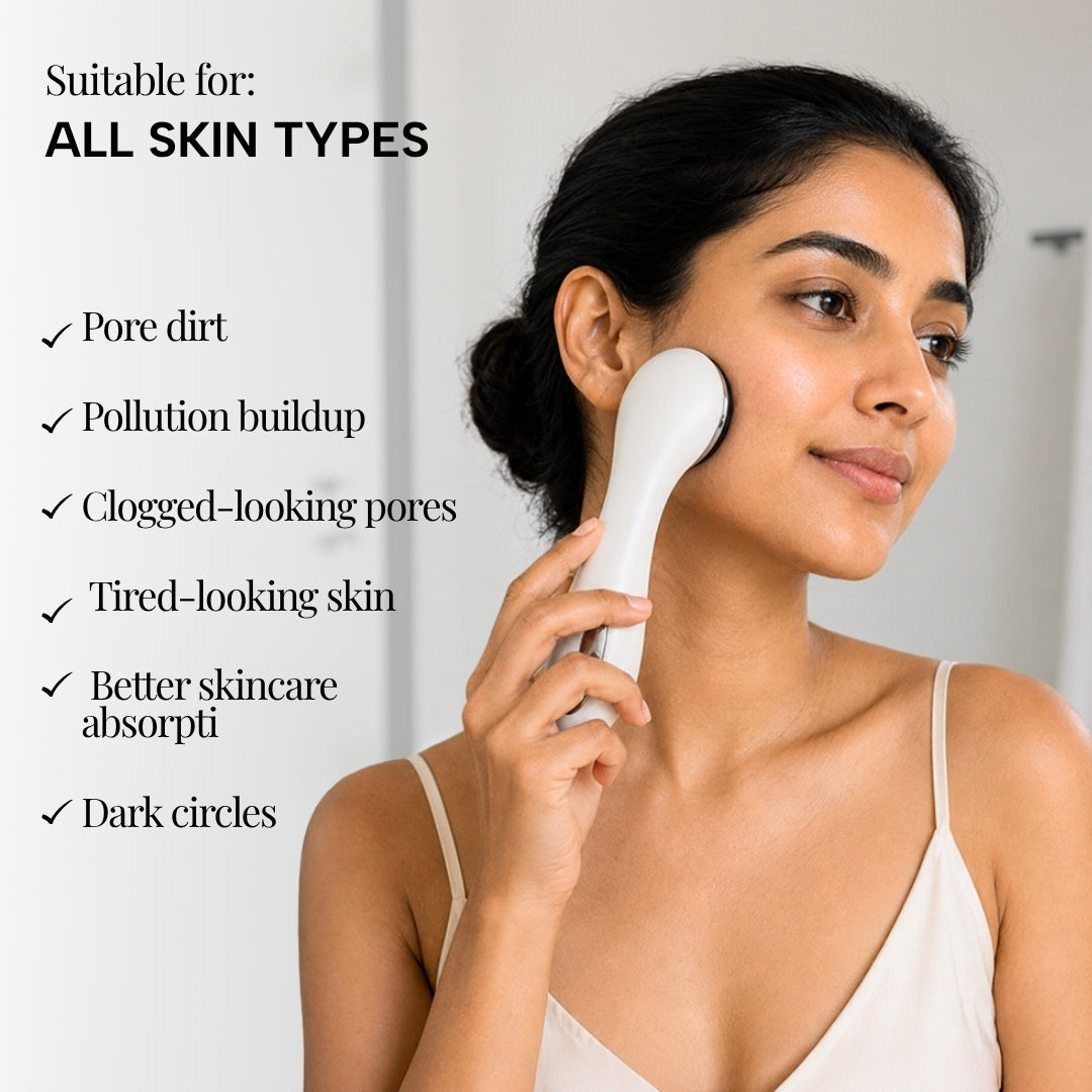 Free Ionic Skin Purifying Electrical Face Tool + Radiance Face Wash