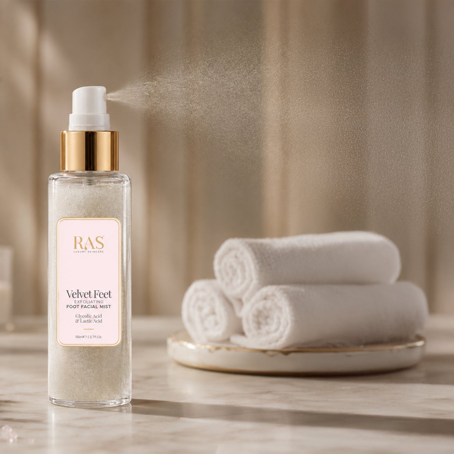Velvet Feet Exfoliating Foot Facial Mist