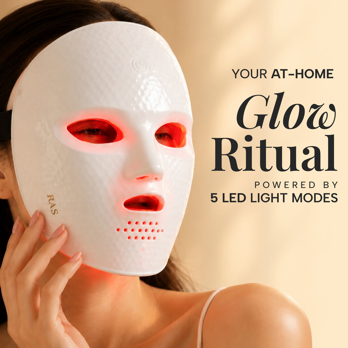 RAS Lumina Glow Therapy 5-in-1 Led Face Mask