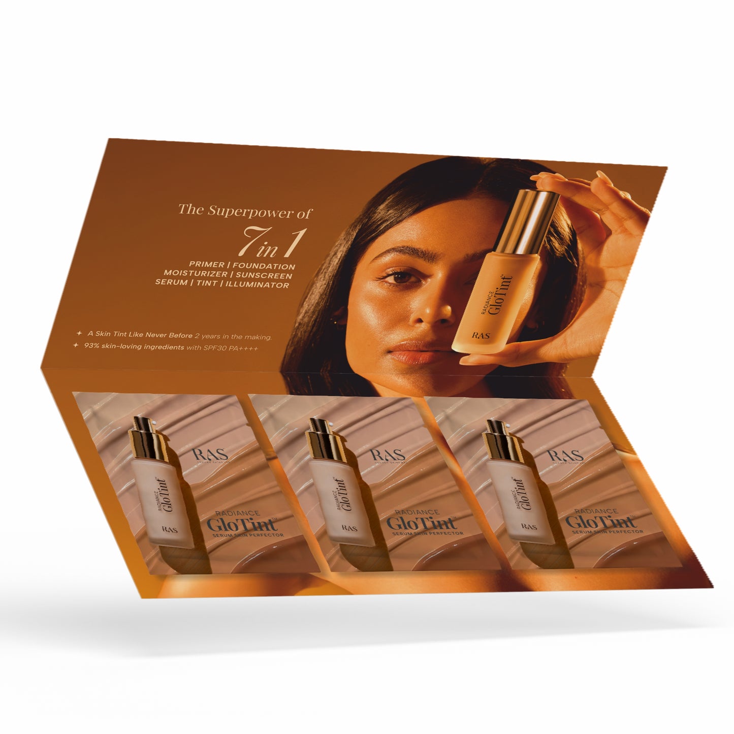 Radiance Glo-Tint Serum Skin Perfector Sampler Card