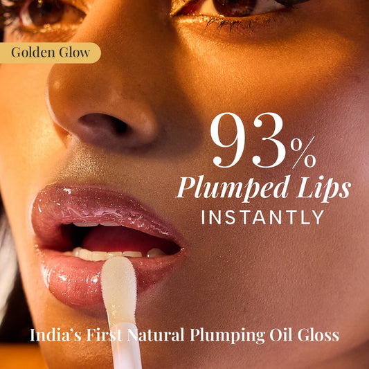 Super Plump Maximizing Lip Oil Gloss - Golden Glow