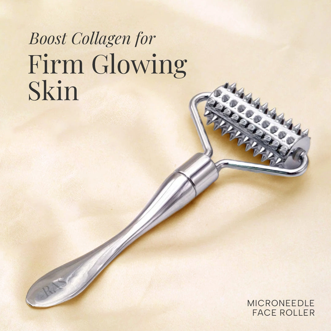 Collagen Boosting Spike Face Roller For Firm And Lifted Skin