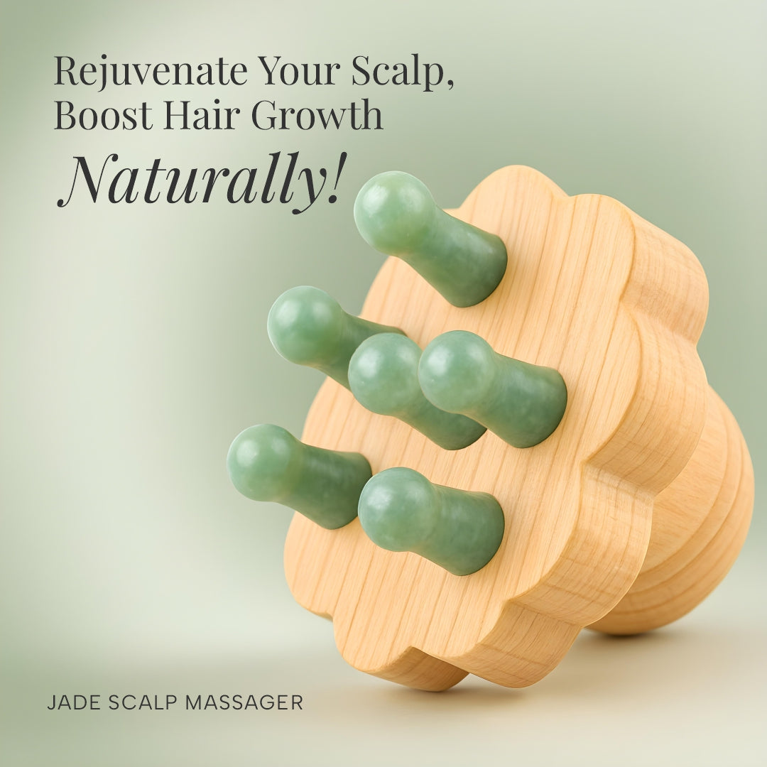 Jade Scalp Massager