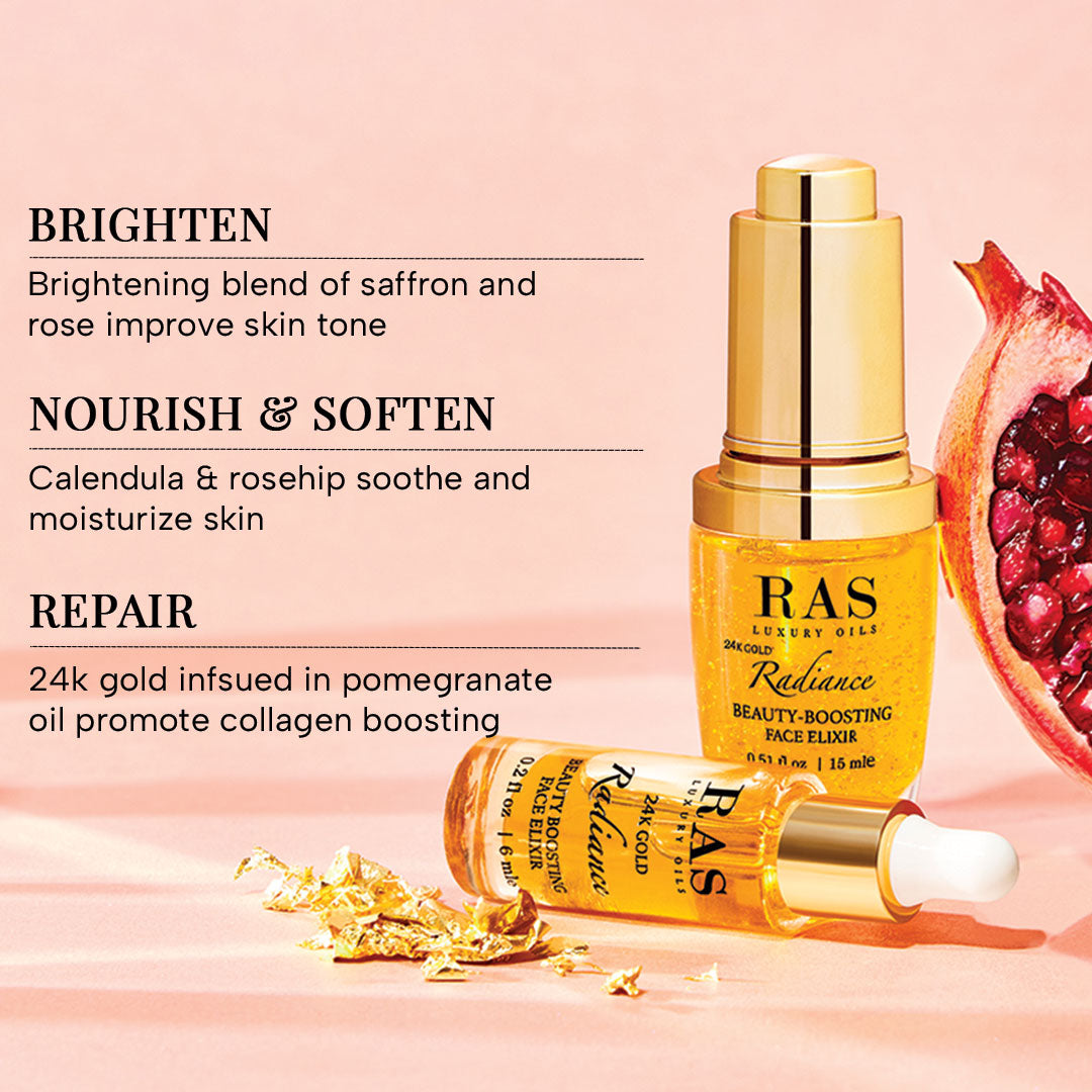 24k Gold Radiance Beauty Boosting Face Elixir | Repair & Brighten – 6ml, image 14
