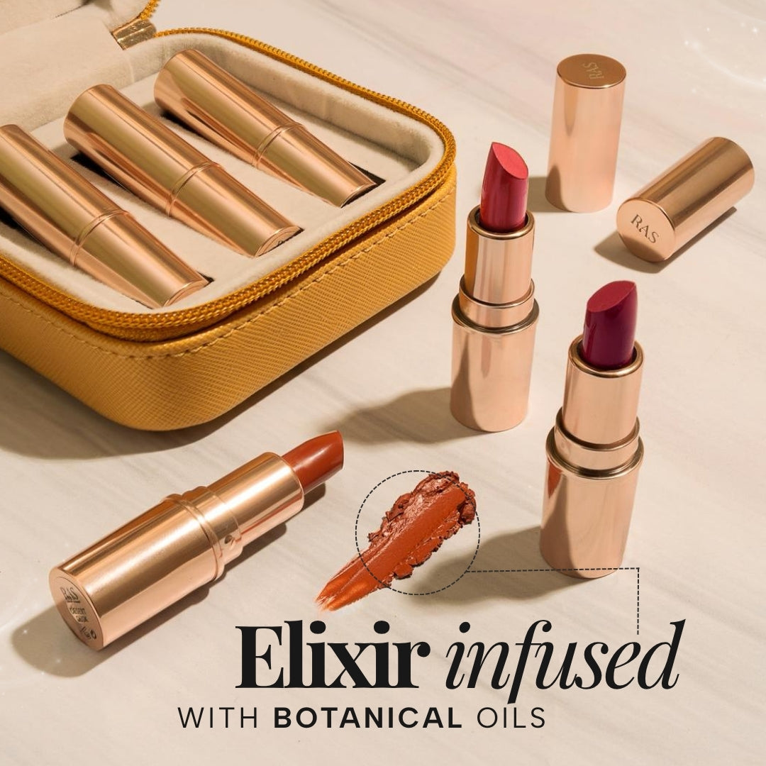 RAS Lumiere Satin Matte Mini Lipstick Bestsellers Set of 3