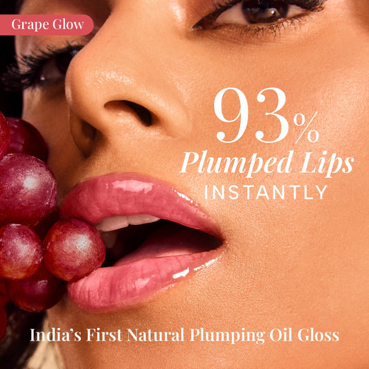 Super Plump Maximizing Lip Oil Gloss - Grape Glow