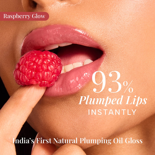 Super Plump Maximizing Lip Oil Gloss - Raspberry Glow