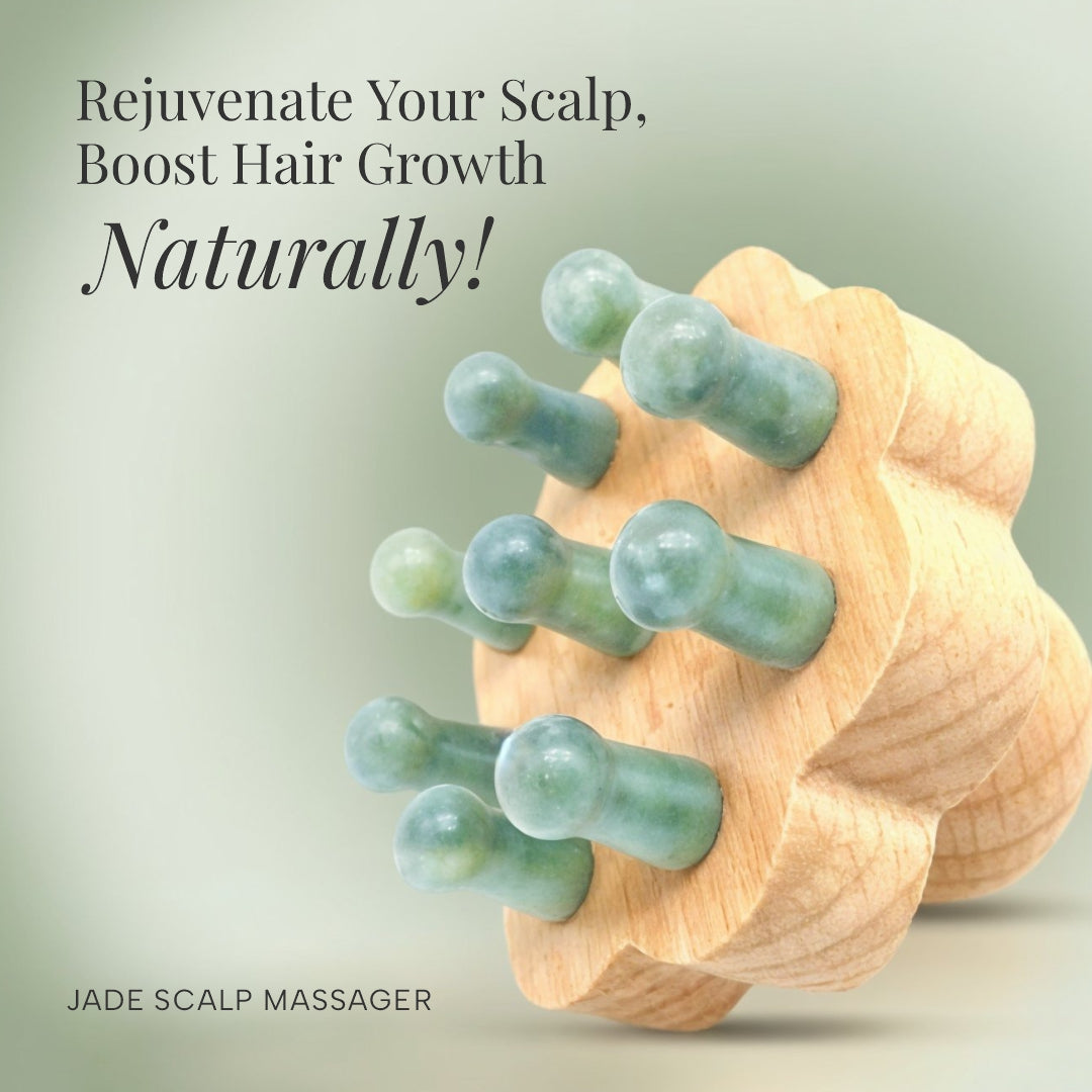 Free Jade Scalp Massager