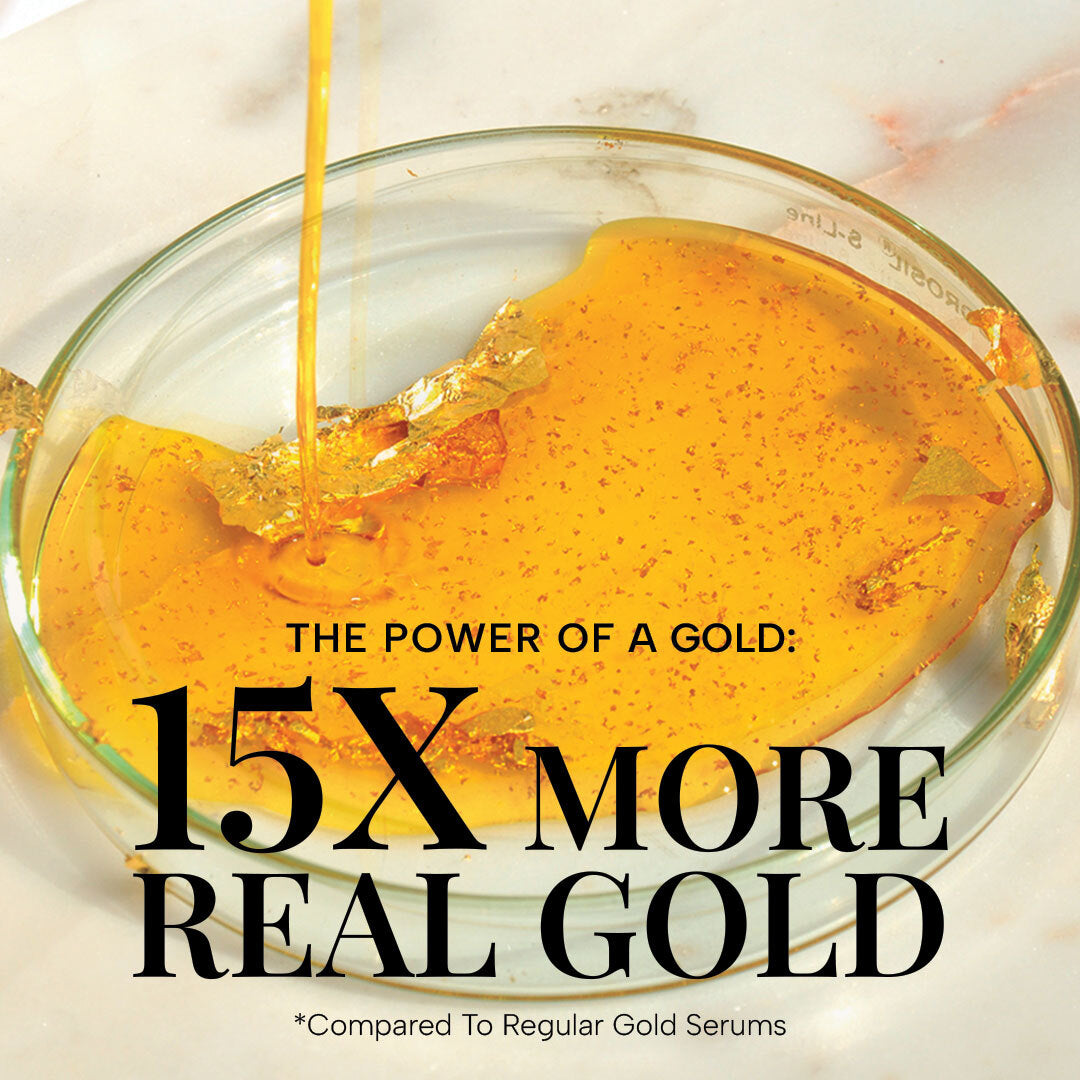 24K Gold Day To Night Hydration Duo | Day Cream SPF 30 + Gold Elixir
