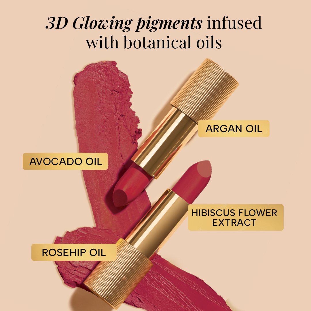 Lumiere Satin Matte Lipstick with Botanical Oils – Velvet Mauve, image 50