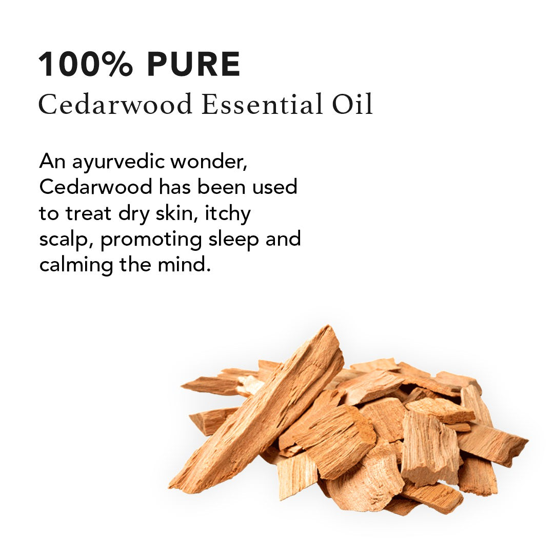 Cedarwood Pure Essential Oil Reduces Hairfall and Stress RAS Luxury ...