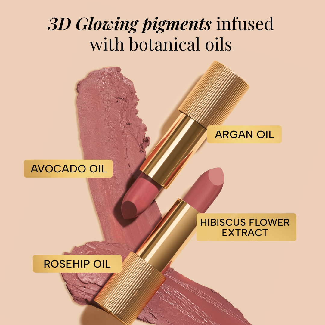 Lumiere Satin Matte Lipstick - Champagne Blush – Lumiere Satin Matte Lipstick - Champagne Blush, image 4