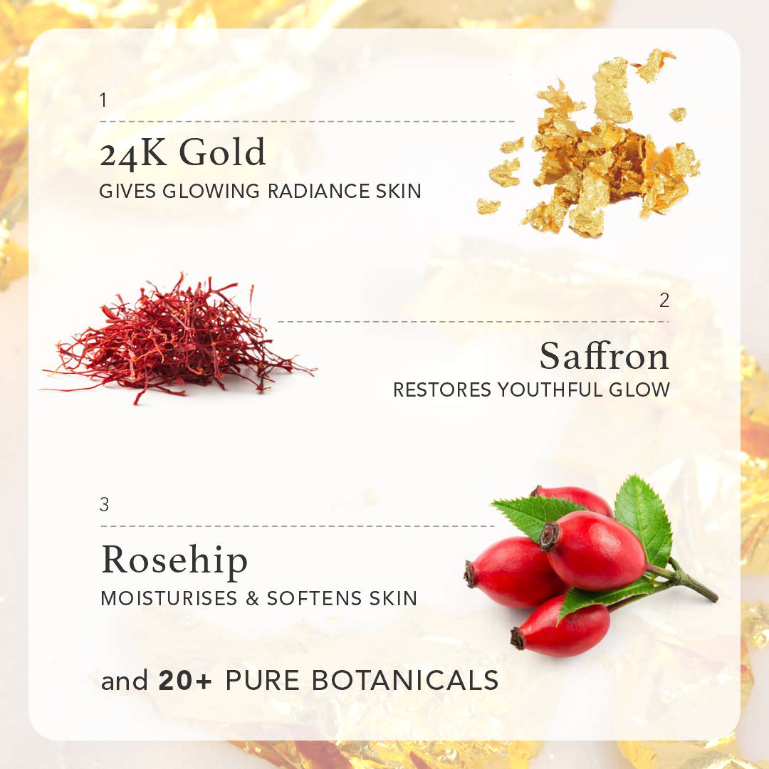 24k Gold Radiance Beauty Boosting Face Elixir | Repair & Brighten – 6ml, image 16