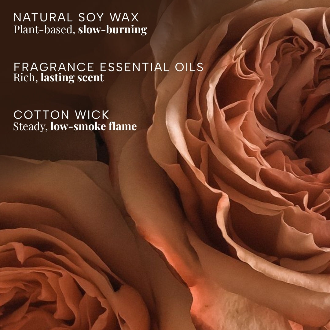 Hand Poured Scented Soy Candle With Natural Essential Oils – Himalayan Rose, image 13