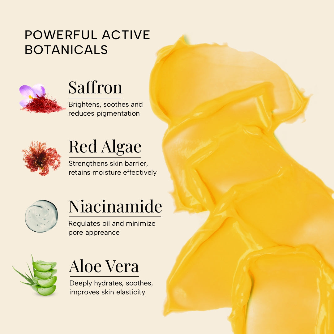 Saffron Glow + Hydration Kit for Bright Dewy Skin