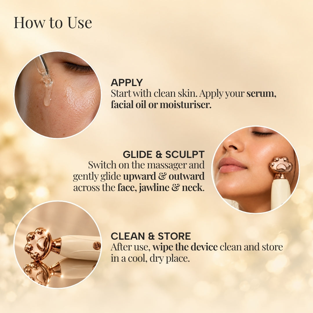 Purfect Glow Face Toning Massager