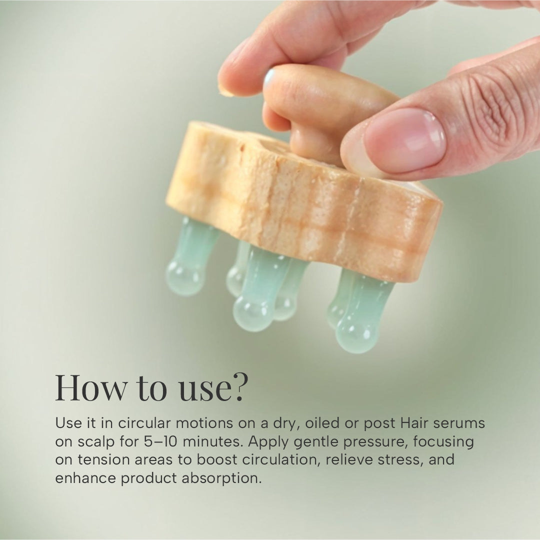 Free Jade Scalp Massager