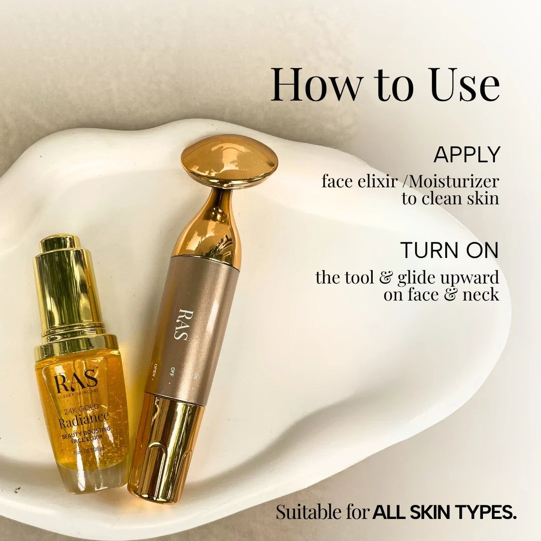 Free ContourPro Firming Electric Face Massager + Night Cream + Day Cream
