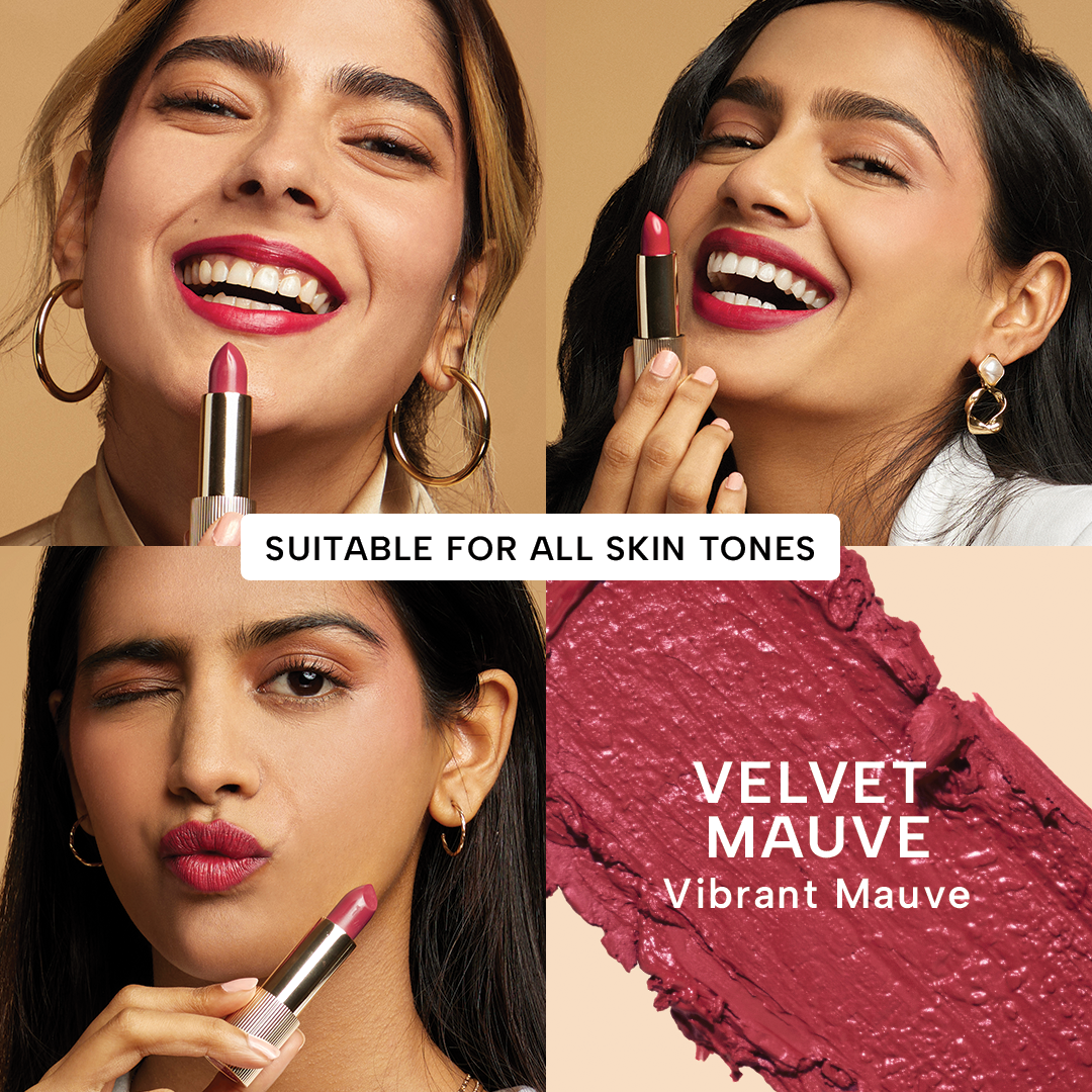 Lumiere Satin Matte Lipstick with Botanical Oils – Velvet Mauve, image 51