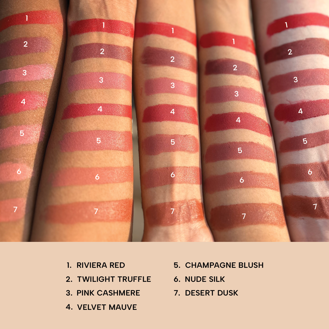 Lumiere Satin Matte Lipstick with Botanical Oils – Twilight Truffle, image 40