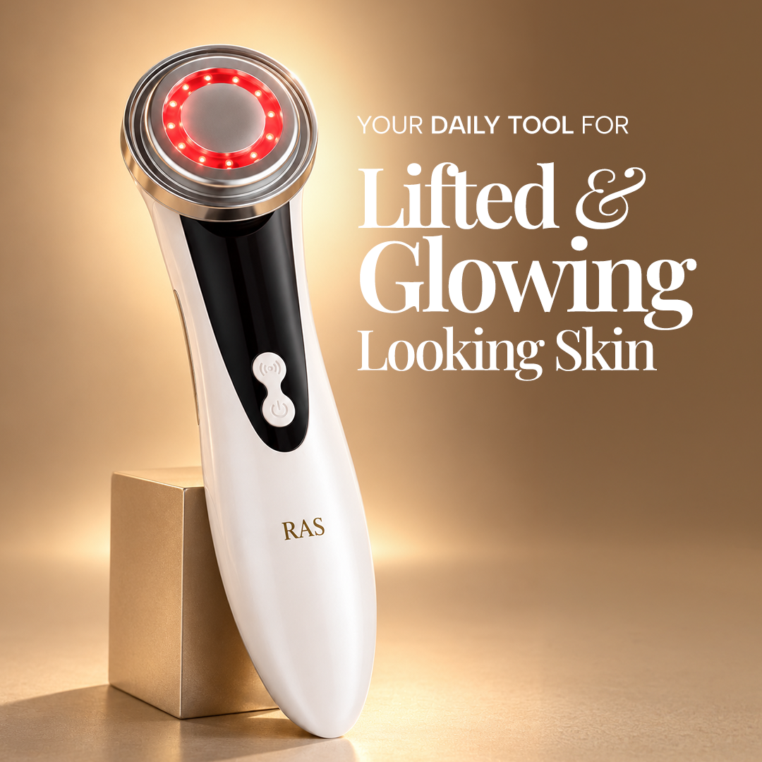 RAS Age-pro Glass Glow Led Beauty Massager