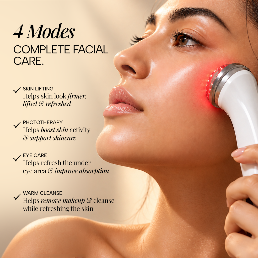 RAS Age-pro Glass Glow Led Beauty Massager