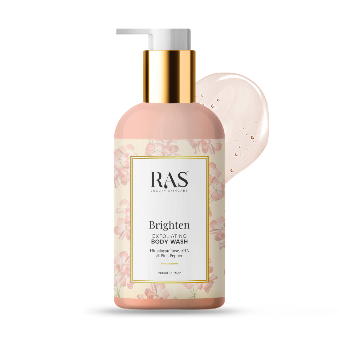 Brighten AHA Botanical Body Wash – Himalayan Rose & Pink Pepper